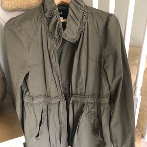 H&M army green spring jacket.